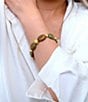 Barse Genuine Stone Sierra Stretch Bracelet, Color:Multi - Image 3