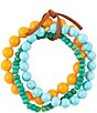 Barse Genuine Stone Resort Stretch Bracelet Set,All Products : American Fashion Style Bags On Sale