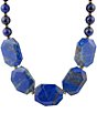 Barse Azul Blue Lapis Golden Statement Necklace,New Products : American Fashion Style Bags On Sale