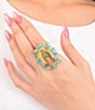 Barse Our Lady of the Guadalupe Statement Ring - Image 3