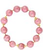 Barse Rhodonite Stretch Bracelet,All Products : American Fashion Style Bags On Sale