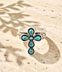 Barse Sacred Sky Genuine Turquoise Statement Ring - Image 4