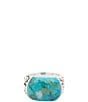 Barse Silver And Genuine Turquoise Scroll Statment Ring - Image 2