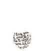 Barse Engraved Heart Sterling Silver Chunky Ring - Image 2