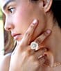 Barse Engraved Heart Sterling Silver Chunky Ring - Image 4