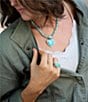 Barse Heart Sterling Silver Blue Turquoise Statement Ring - Image 6