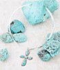 Barse Cross Pendant Sterling Silver Statement Collar Necklace - Image 3