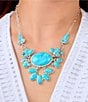 Barse Mojave Sterling Silver Turquoise Statement Necklace - Image 3