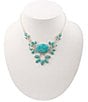 Barse Mojave Sterling Silver Turquoise Statement Necklace - Image 1