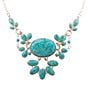 Barse Mojave Sterling Silver Turquoise Statement Necklace - Image 2