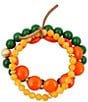 Barse Sunset Bazaar Genuine Stone Beaded Stretch Bracelet Set - Image 1