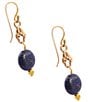Barse Wind Dancer Lapis Drop Earrings - Image 2