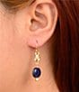Barse Wind Dancer Lapis Drop Earrings - Image 3