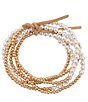 Barse Wind Dancer Shell Stretch Bracelet Set - Image 1