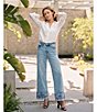 Bayeas Flora High Rise Wide Leg Jeans - Image 5