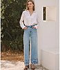 Bayeas Flora High Rise Wide Leg Jeans - Image 6