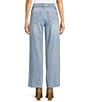 Bayeas Ultra High Rise Wide Leg Embroidered Medium Wash Jeans - Image 2