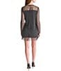 BCBG Crystal Beaded Mesh Mini Dress - Image 2