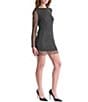BCBG Crystal Beaded Mesh Mini Dress - Image 3
