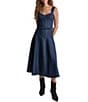 BCBG Denim Two-Piece Midi Set - Image 1