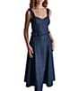 BCBG Denim Two-Piece Midi Set - Image 3