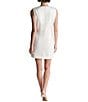 BCBG Satin Sheath Sleeveless Mini Dress - Image 2