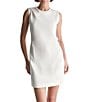 BCBG Satin Sheath Sleeveless Mini Dress - Image 4