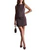 BCBG Stripe Twill Belted Mini Dress - Image 1