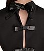 BCBG Two Piece Mini Dress With Bow Detail - Image 4