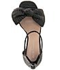 Color:Black Raffia - Image 5 - Dappel Raffia Bow Sandals