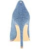 Color:Denim - Image 3 - Hawti Denim Bead Lined Pumps