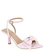 BCBGeneration Ilana Ankle Strap Pointed Toe Bow Dress Sandals - Image 1