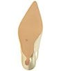 Color:Platino - Image 6 - Kayla Metallic Kitten Heel Slingback Pumps