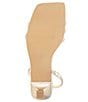 Color:Platino - Image 6 - Liyanna Metallic Kitten Heel Dress Sandals