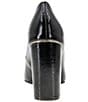 Color:Black Patent - Image 3 - Midana Patent Block Heel Pumps
