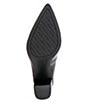 Color:Black Patent - Image 6 - Midana Patent Block Heel Pumps