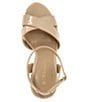 Color:Frappe Patent - Image 5 - Niada Patent Platform Dress Sandals