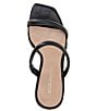 Color:Black - Image 5 - Rooby Leather Dress Slide Sandals