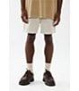 Color:Ecru - Image 1 - 5#double; Inseam Relaxed Fit Corduroy Shorts