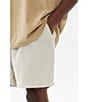Color:Ecru - Image 3 - 5#double; Inseam Relaxed Fit Corduroy Shorts