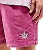 Color:Washed Red - Image 4 - 5#double; Inseam Shorts