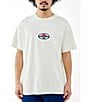 Color:White - Image 1 - Harmony Embroidered Graphic Short Sleeve T-Shirt