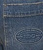 BDG Urban Outfitters Jaya Texan Turn Up Low Rise 5-Pocket Jeans, Color:Denim Blue - Image 4