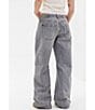BDG Urban Outfitters Kayla Bandana Low Rise 5-Pocket Jeans, Color:Grey - Image 2