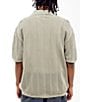 BDG Urban Outfitters Knitted Button-Front Short Sleeve Shirt, Color:Grey - Image 2