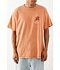 Color:Orange - Image 1 - Life Is Sweet Short Sleeve T-Shirt