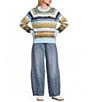 BDG Urban Outfitters Long Sleeve Stripe Pullover Sweater - Image 3