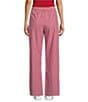 BDG Urban Outfitters Mid Rise Gingham Straight Leg Woven Pants, Color:Red - Image 2