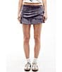 Color:Charcoal - Image 1 - Mid Rise Ruffle Layer Mini Skirt