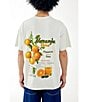 Color:White - Image 1 - Naranja Juice Short Sleeve Graphic T-Shirt